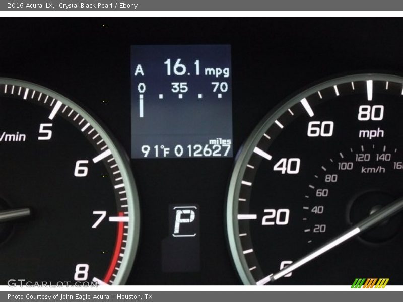 Crystal Black Pearl / Ebony 2016 Acura ILX