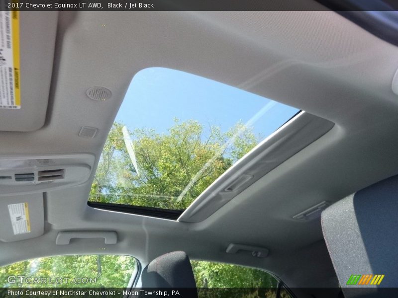 Black / Jet Black 2017 Chevrolet Equinox LT AWD