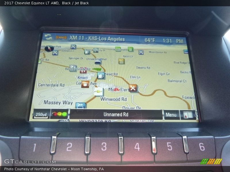 Black / Jet Black 2017 Chevrolet Equinox LT AWD