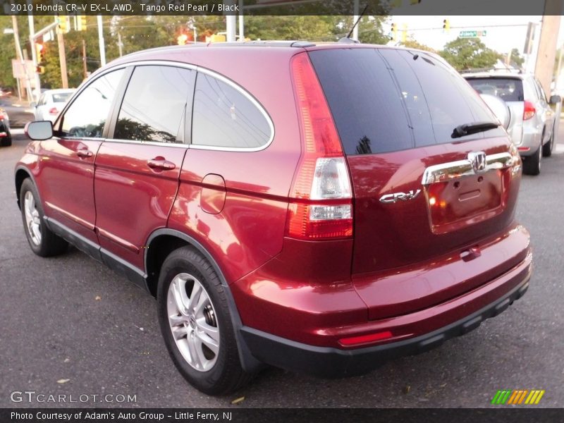 Tango Red Pearl / Black 2010 Honda CR-V EX-L AWD