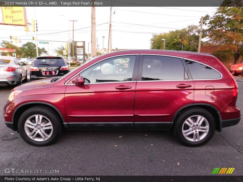 Tango Red Pearl / Black 2010 Honda CR-V EX-L AWD