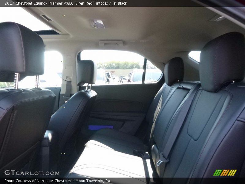 Siren Red Tintcoat / Jet Black 2017 Chevrolet Equinox Premier AWD