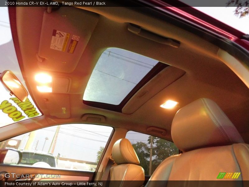 Tango Red Pearl / Black 2010 Honda CR-V EX-L AWD