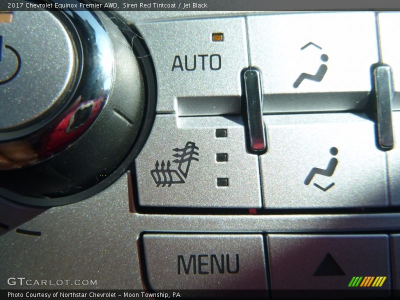 Siren Red Tintcoat / Jet Black 2017 Chevrolet Equinox Premier AWD