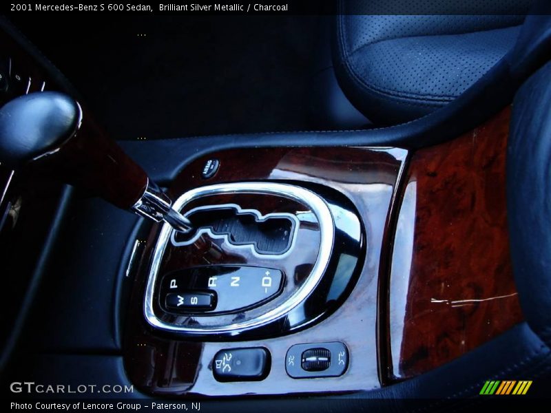 Brilliant Silver Metallic / Charcoal 2001 Mercedes-Benz S 600 Sedan