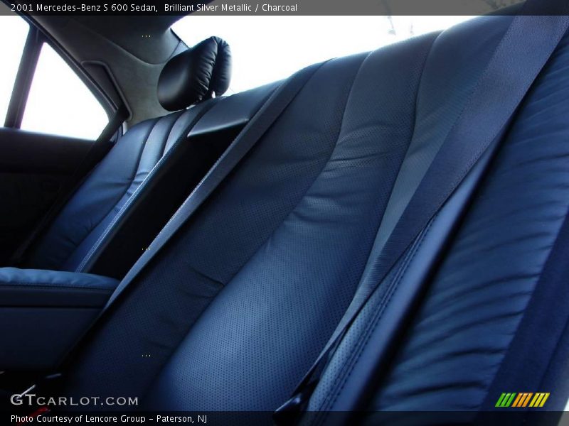 Brilliant Silver Metallic / Charcoal 2001 Mercedes-Benz S 600 Sedan