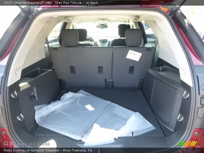 Siren Red Tintcoat / Jet Black 2017 Chevrolet Equinox LT AWD