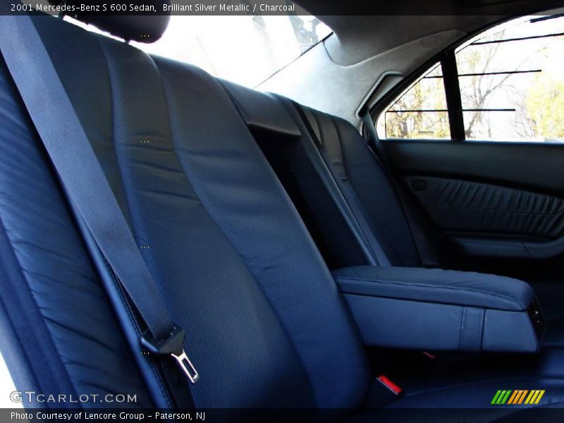 Brilliant Silver Metallic / Charcoal 2001 Mercedes-Benz S 600 Sedan