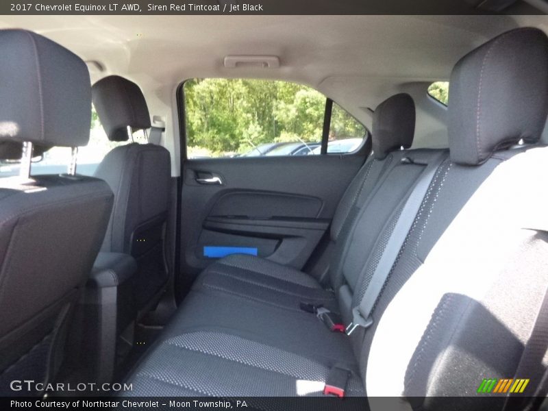 Siren Red Tintcoat / Jet Black 2017 Chevrolet Equinox LT AWD