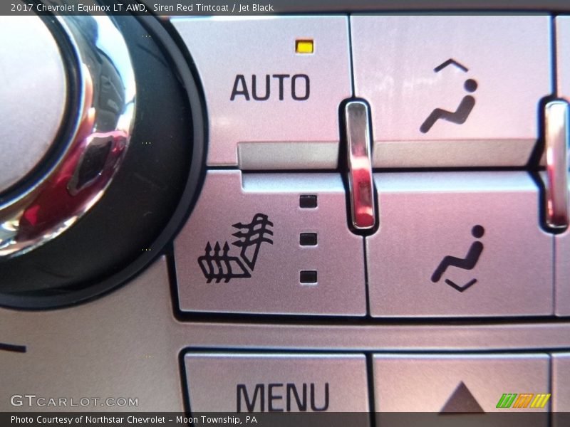 Siren Red Tintcoat / Jet Black 2017 Chevrolet Equinox LT AWD