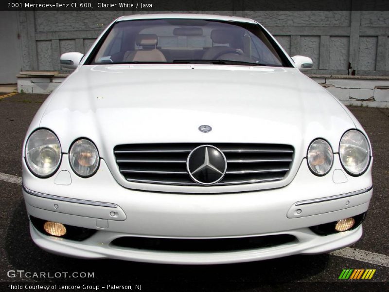 Glacier White / Java 2001 Mercedes-Benz CL 600