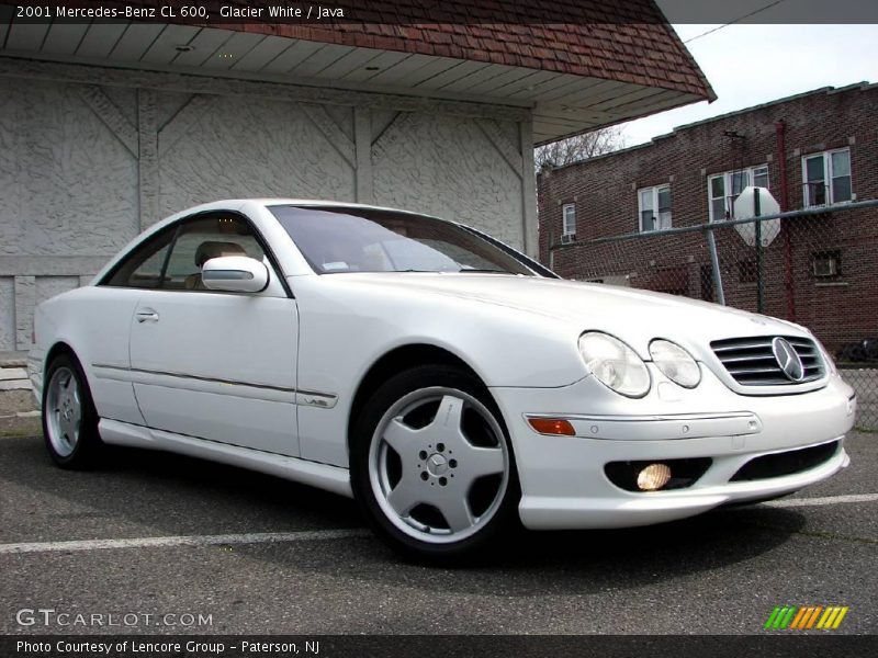 Glacier White / Java 2001 Mercedes-Benz CL 600