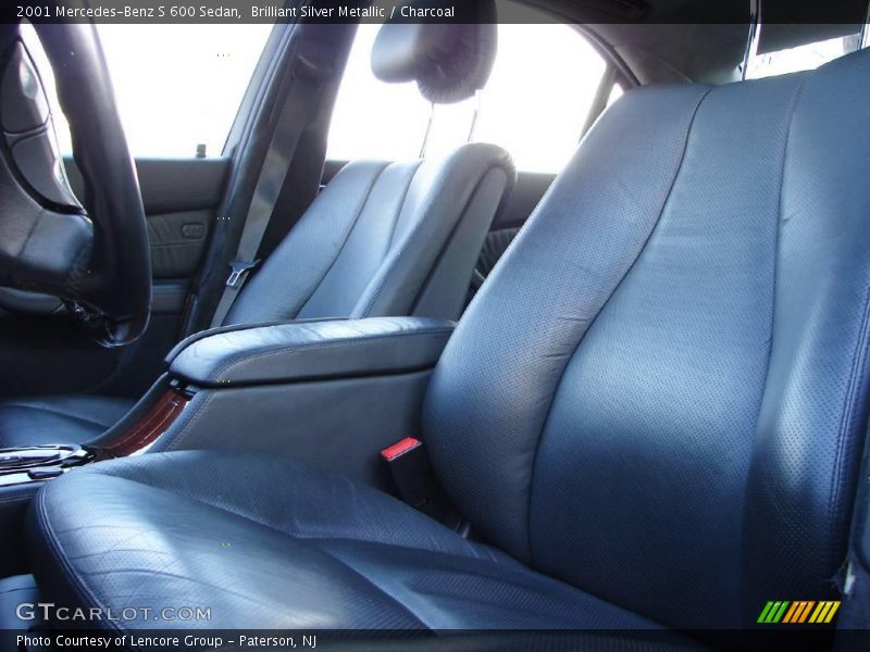 Brilliant Silver Metallic / Charcoal 2001 Mercedes-Benz S 600 Sedan