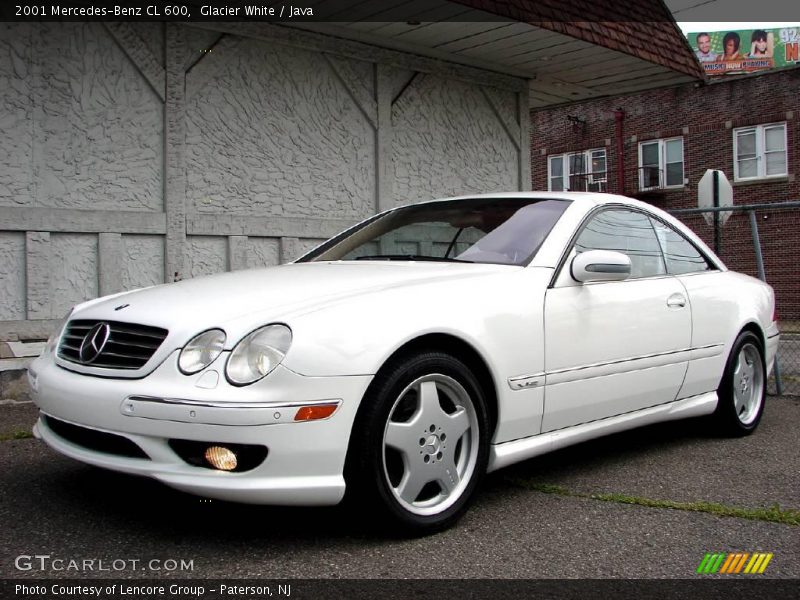 Glacier White / Java 2001 Mercedes-Benz CL 600