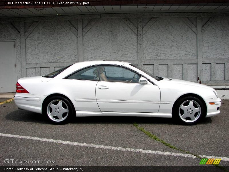 Glacier White / Java 2001 Mercedes-Benz CL 600