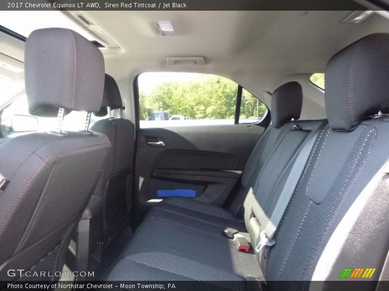 Siren Red Tintcoat / Jet Black 2017 Chevrolet Equinox LT AWD