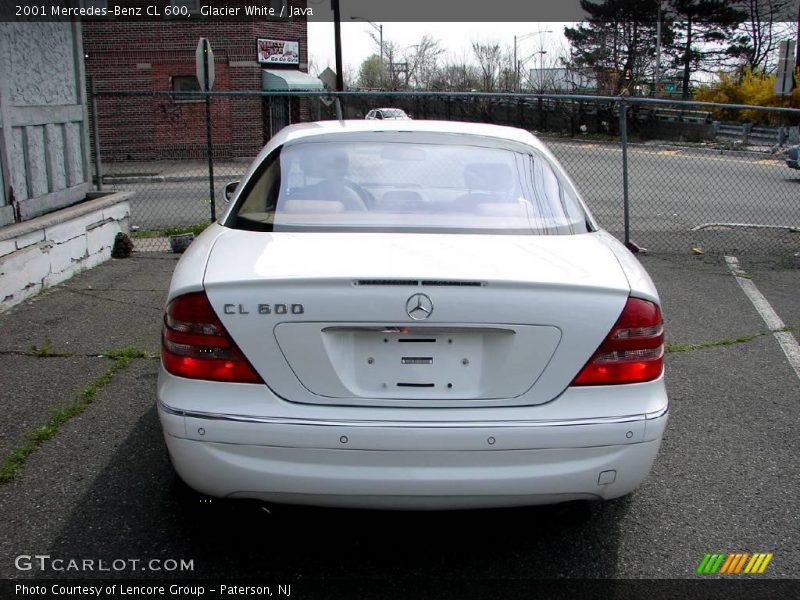 Glacier White / Java 2001 Mercedes-Benz CL 600