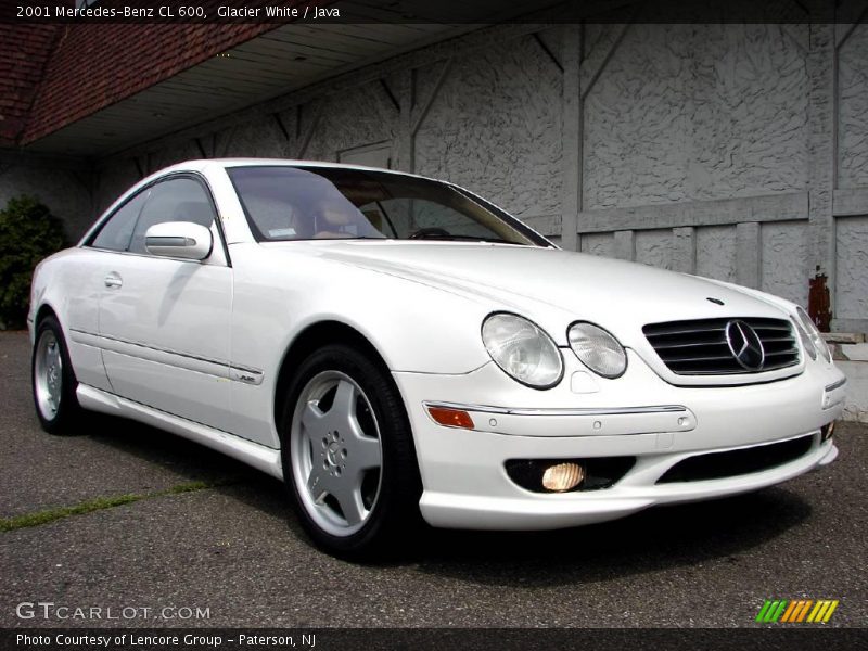 Glacier White / Java 2001 Mercedes-Benz CL 600