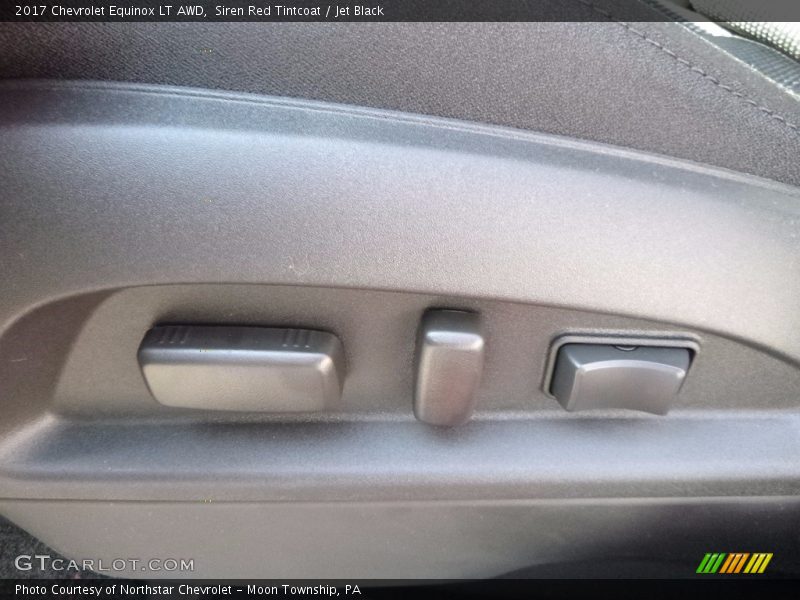 Siren Red Tintcoat / Jet Black 2017 Chevrolet Equinox LT AWD