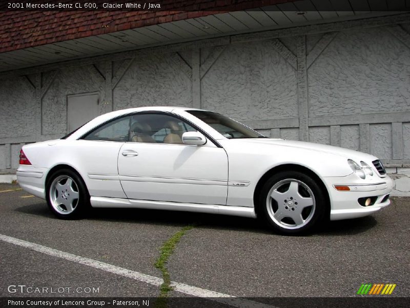 Glacier White / Java 2001 Mercedes-Benz CL 600