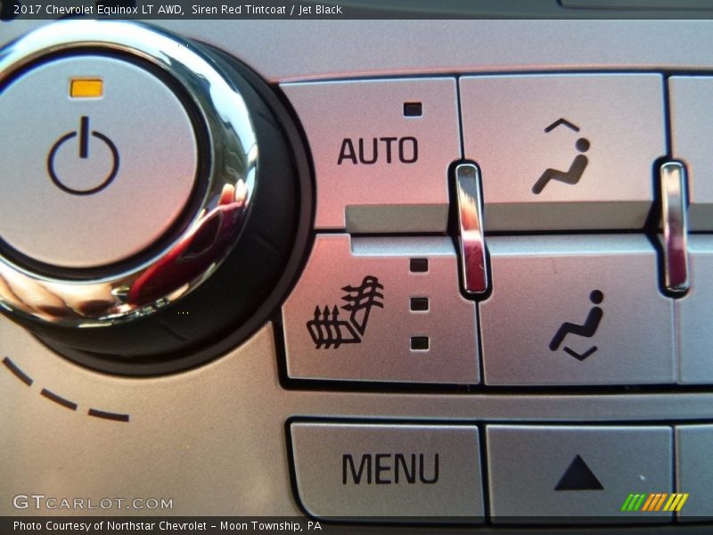 Siren Red Tintcoat / Jet Black 2017 Chevrolet Equinox LT AWD