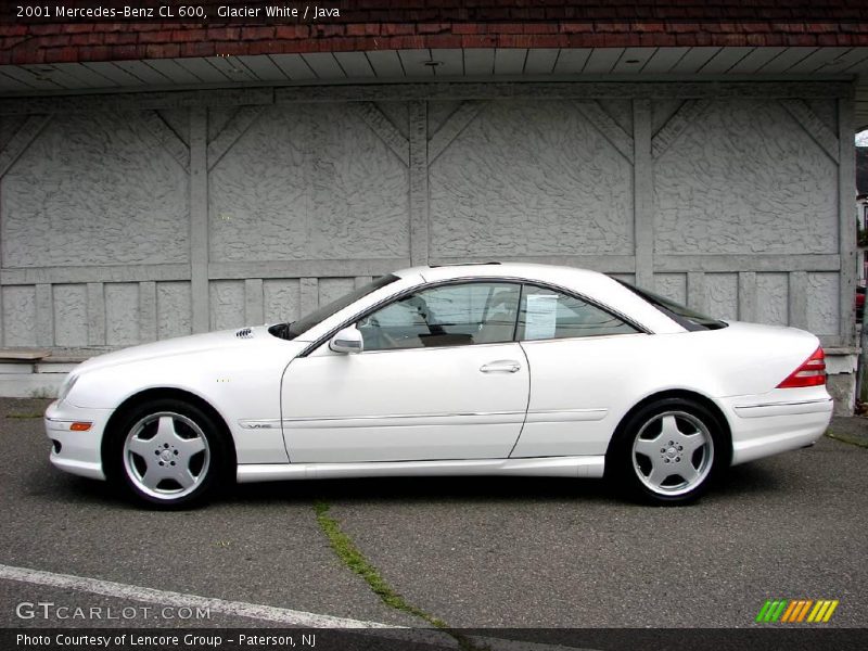 Glacier White / Java 2001 Mercedes-Benz CL 600