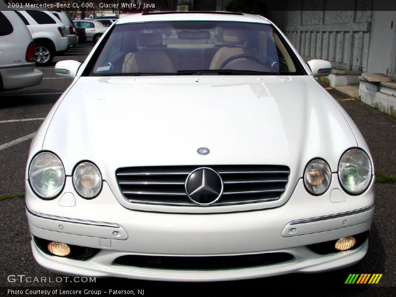 Glacier White / Java 2001 Mercedes-Benz CL 600