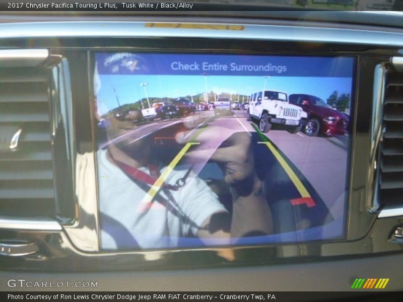 Tusk White / Black/Alloy 2017 Chrysler Pacifica Touring L Plus