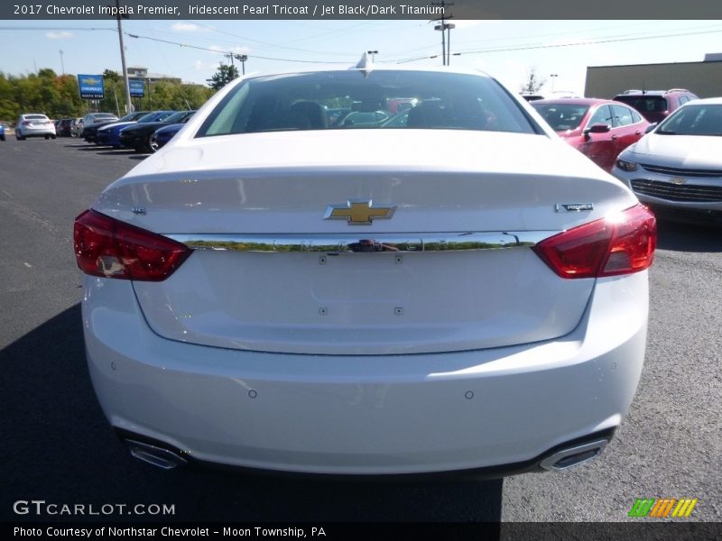 Iridescent Pearl Tricoat / Jet Black/Dark Titanium 2017 Chevrolet Impala Premier
