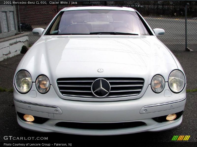 Glacier White / Java 2001 Mercedes-Benz CL 600