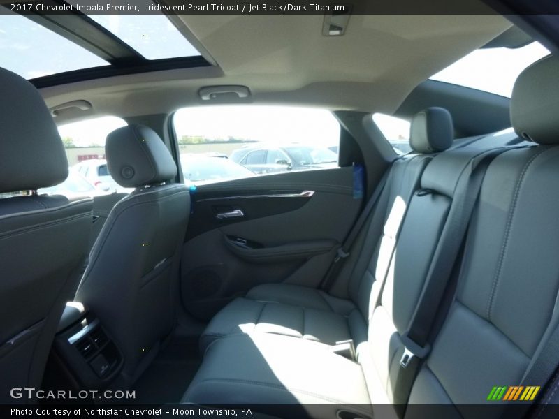 Iridescent Pearl Tricoat / Jet Black/Dark Titanium 2017 Chevrolet Impala Premier