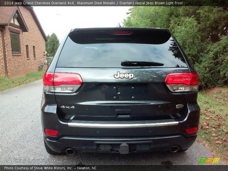 Maximum Steel Metallic / Overland Nepal Jeep Brown Light Frost 2014 Jeep Grand Cherokee Overland 4x4