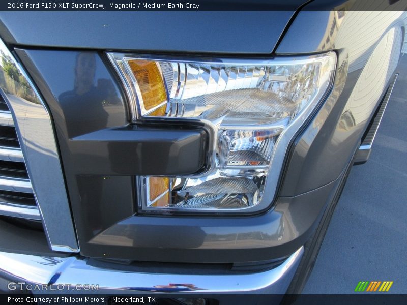 Magnetic / Medium Earth Gray 2016 Ford F150 XLT SuperCrew