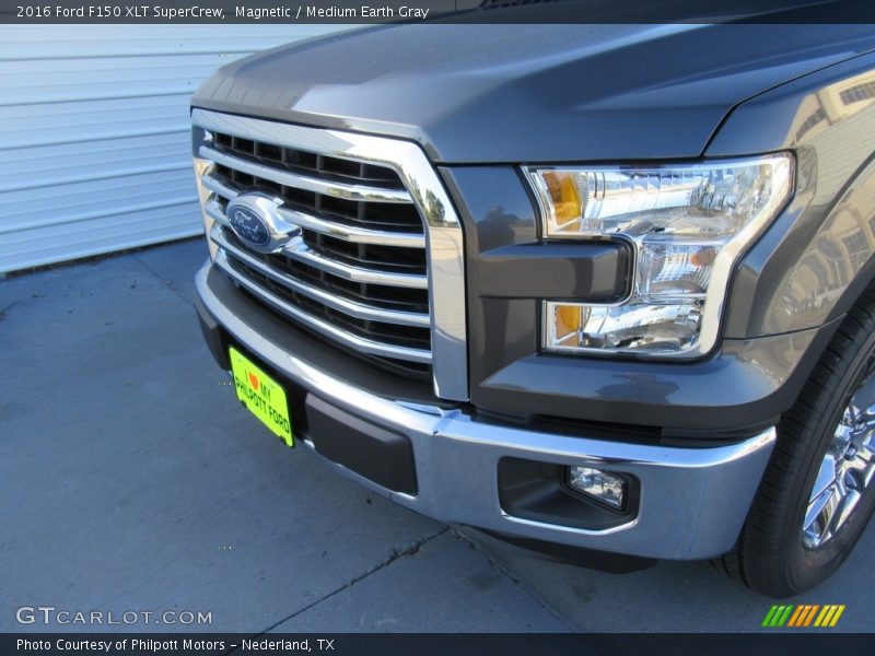 Magnetic / Medium Earth Gray 2016 Ford F150 XLT SuperCrew