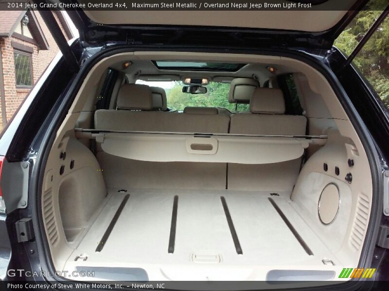 Maximum Steel Metallic / Overland Nepal Jeep Brown Light Frost 2014 Jeep Grand Cherokee Overland 4x4