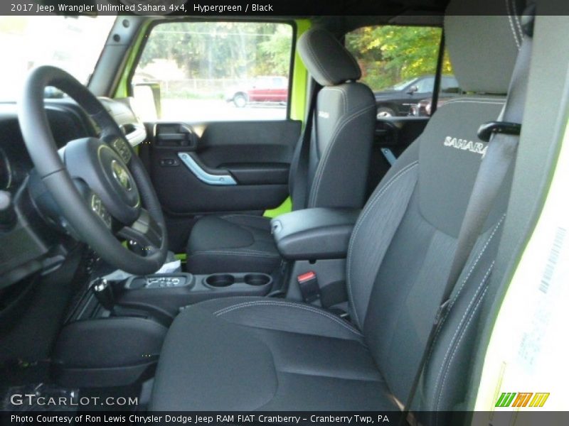  2017 Wrangler Unlimited Sahara 4x4 Black Interior