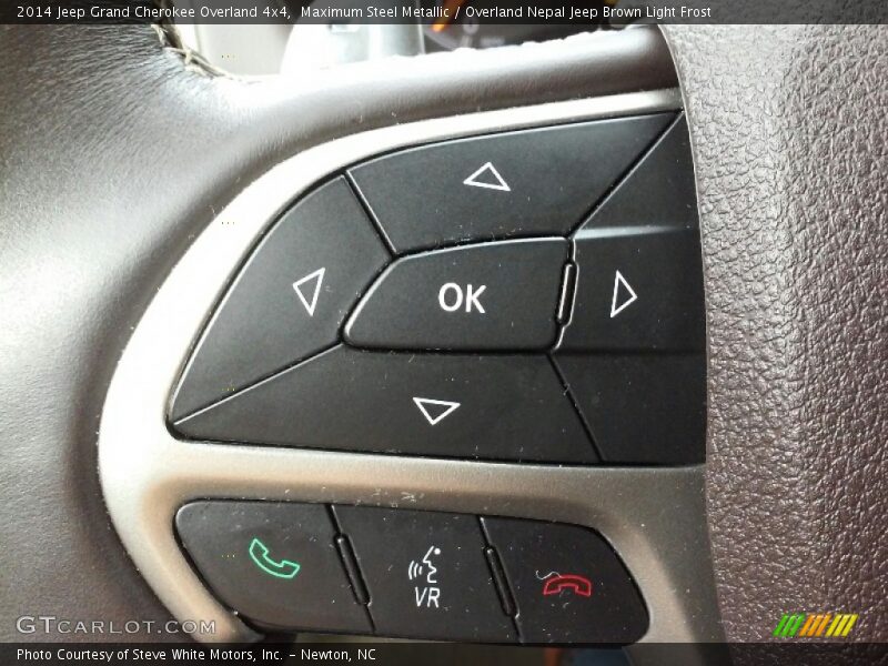 Maximum Steel Metallic / Overland Nepal Jeep Brown Light Frost 2014 Jeep Grand Cherokee Overland 4x4