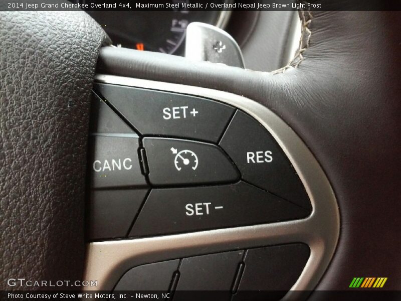 Maximum Steel Metallic / Overland Nepal Jeep Brown Light Frost 2014 Jeep Grand Cherokee Overland 4x4