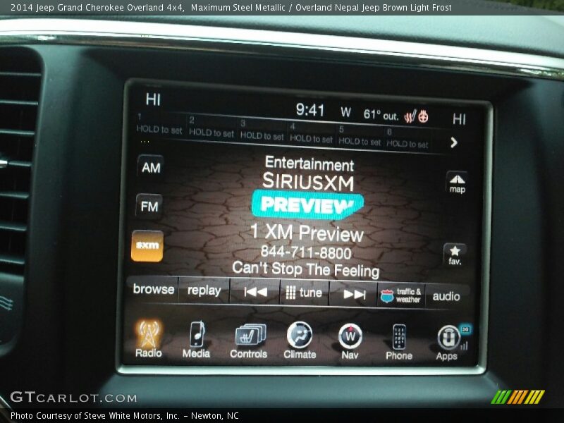 Maximum Steel Metallic / Overland Nepal Jeep Brown Light Frost 2014 Jeep Grand Cherokee Overland 4x4
