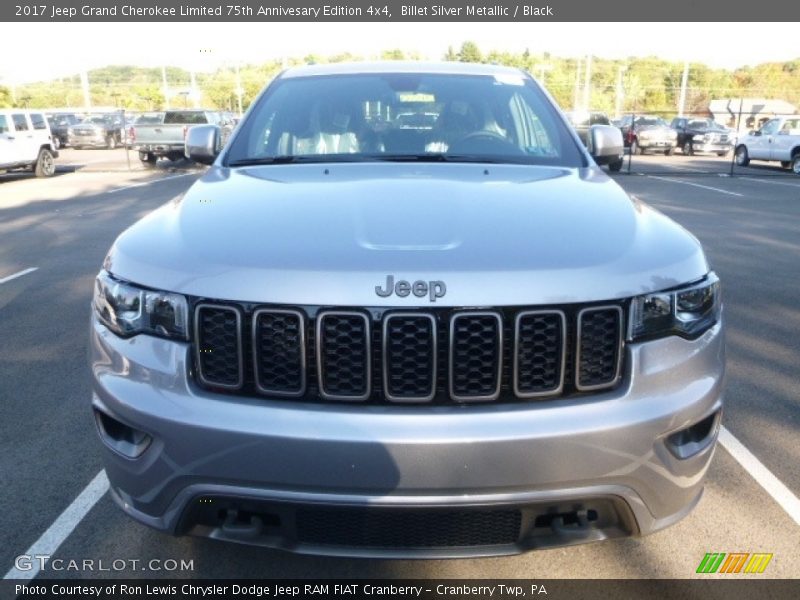 Billet Silver Metallic / Black 2017 Jeep Grand Cherokee Limited 75th Annivesary Edition 4x4