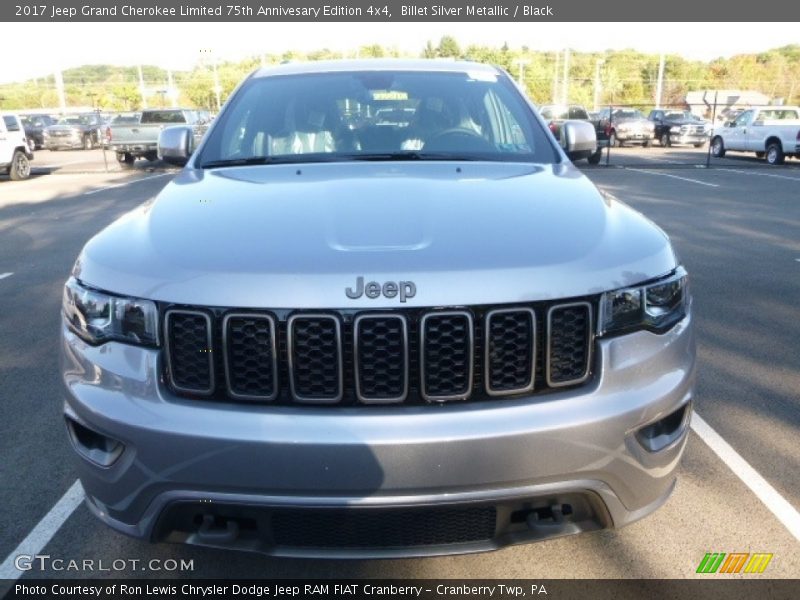 Billet Silver Metallic / Black 2017 Jeep Grand Cherokee Limited 75th Annivesary Edition 4x4