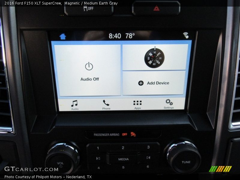 Magnetic / Medium Earth Gray 2016 Ford F150 XLT SuperCrew