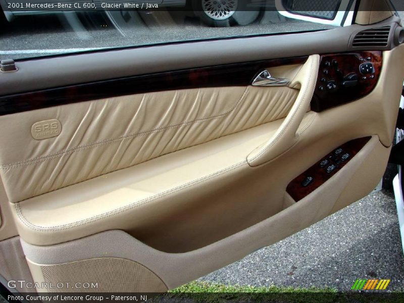 Glacier White / Java 2001 Mercedes-Benz CL 600