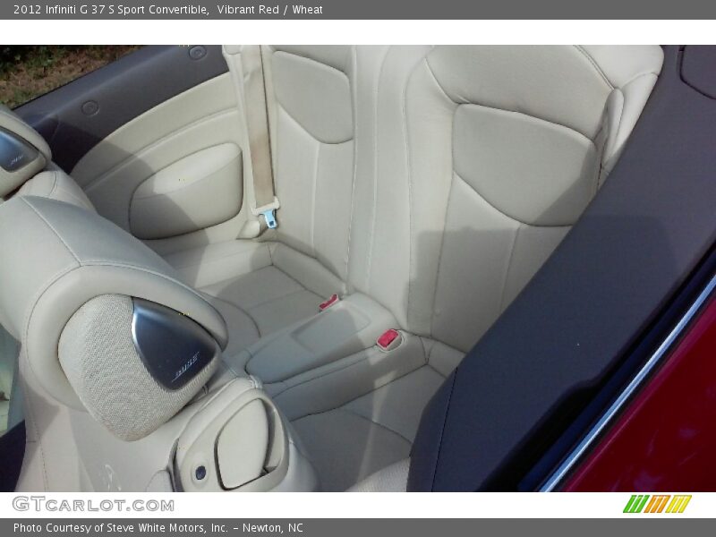 Vibrant Red / Wheat 2012 Infiniti G 37 S Sport Convertible