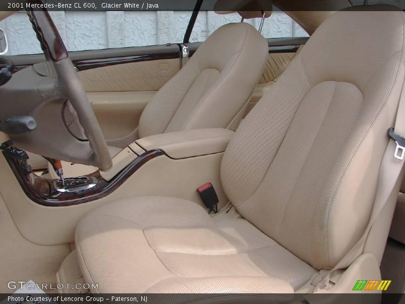 Glacier White / Java 2001 Mercedes-Benz CL 600
