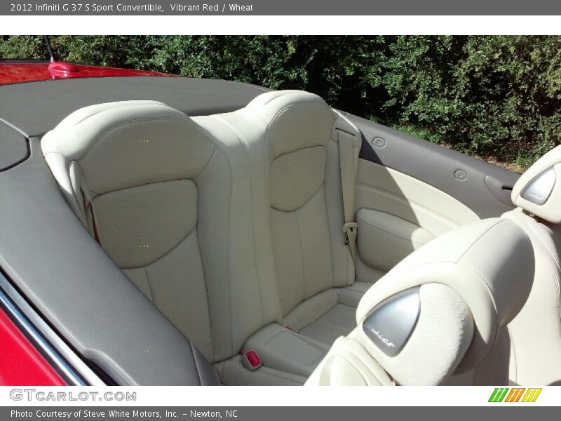 Vibrant Red / Wheat 2012 Infiniti G 37 S Sport Convertible