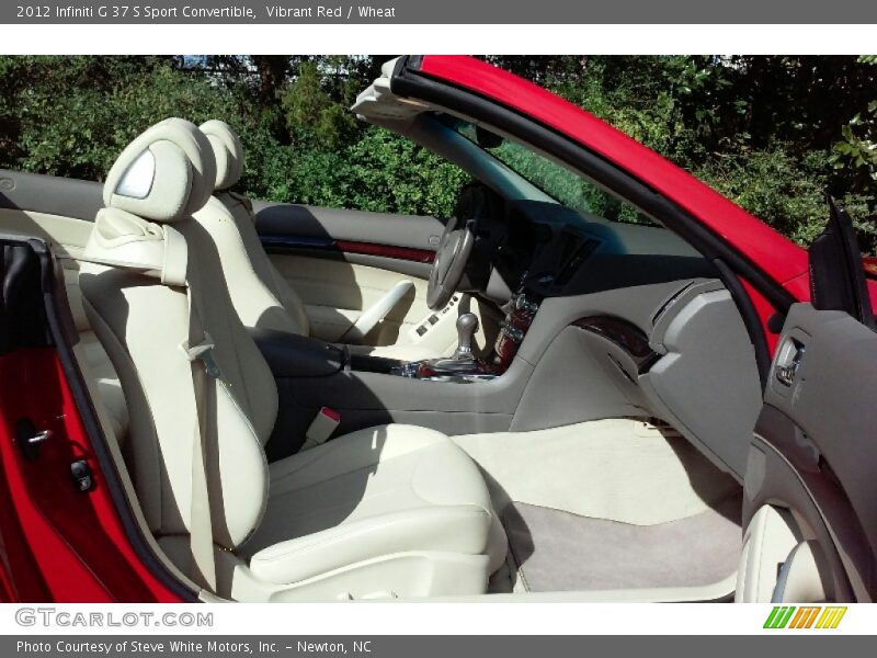 Vibrant Red / Wheat 2012 Infiniti G 37 S Sport Convertible