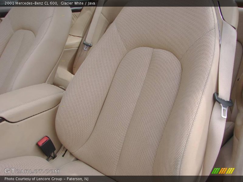 Glacier White / Java 2001 Mercedes-Benz CL 600