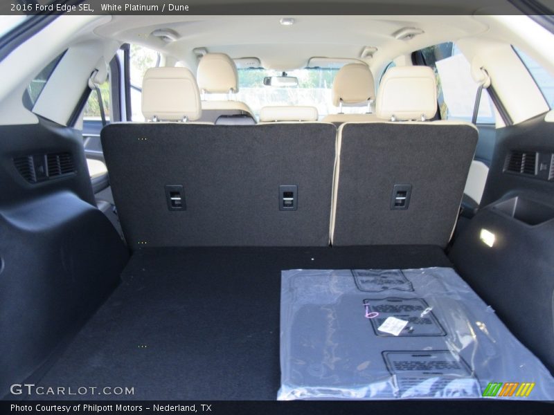 White Platinum / Dune 2016 Ford Edge SEL