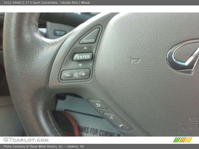 Vibrant Red / Wheat 2012 Infiniti G 37 S Sport Convertible